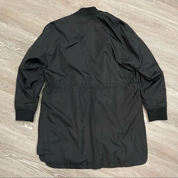 Plastic Island Black Windbreaker Black - Picture 2 of 9